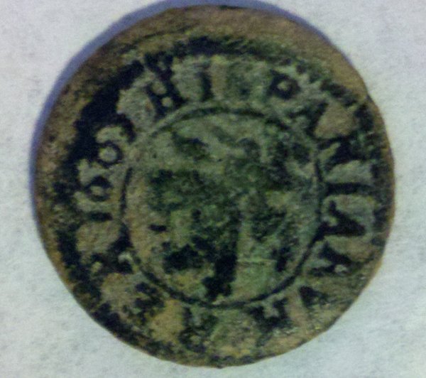 17th-Century,-Maybe-Spanish-American?-|-2-Maravedis-1605