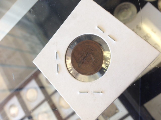 1920-D-Wheatback-Cent-W/-Strange-Ford-Logo?