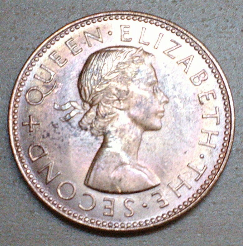 The-New-Zealand-Half-Penny-Copper-Coin-With-Huge-Clash-Mable-Possible