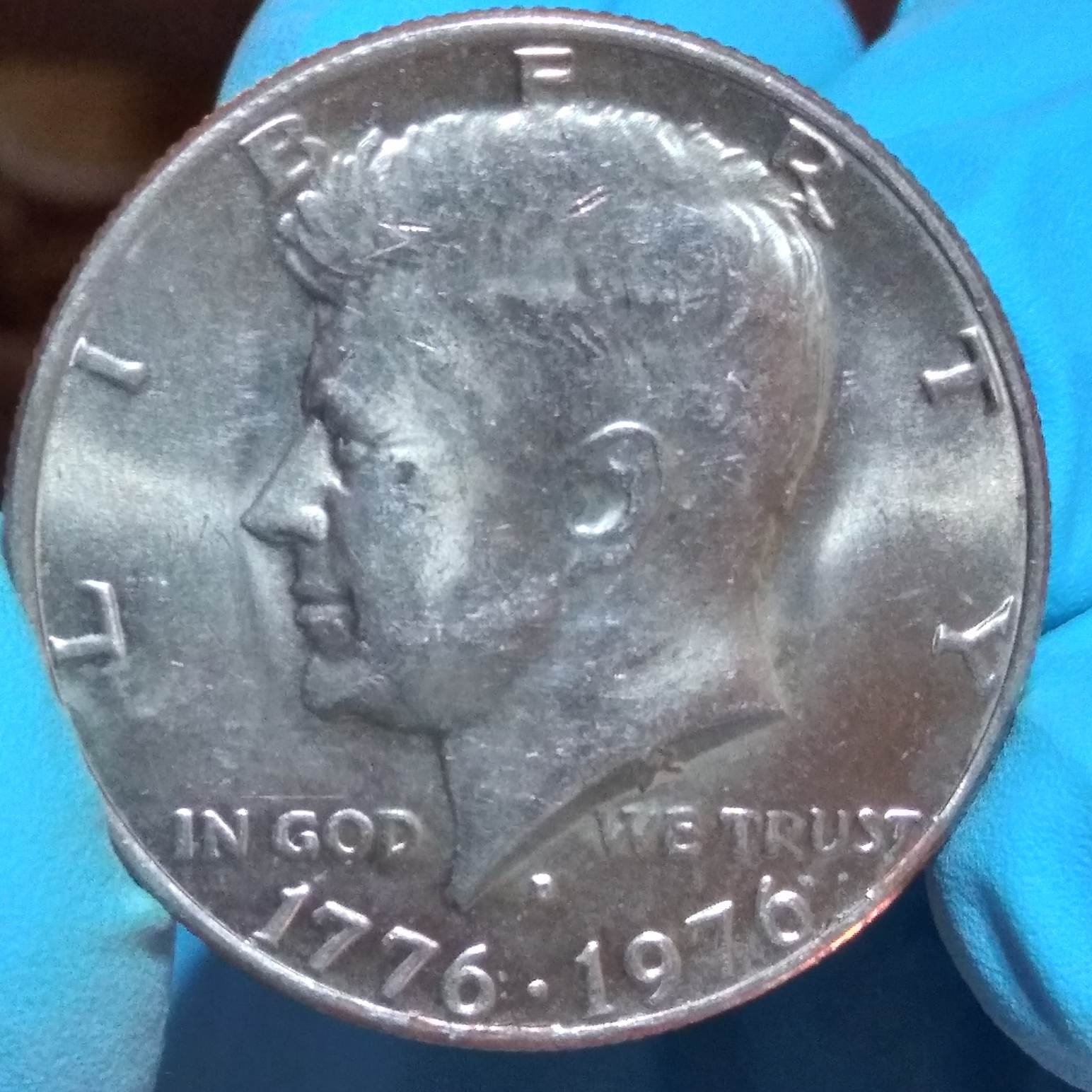 Kennedy-1/2-Dollar-Errors-#1--1973---DDR--#2--Bicentennial-?-#3---Bicentennial-?-#4---1973---DDR-?