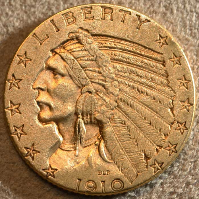 1910-Indian-Half-Eagle,-Grading-Help