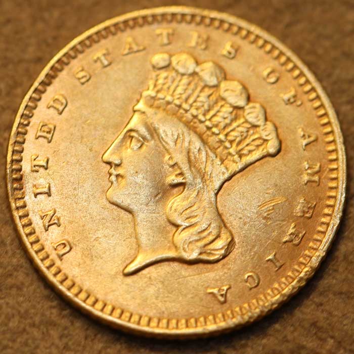 Another-Ruined-Gold-Coin,-Type-3-Gold-Dollar