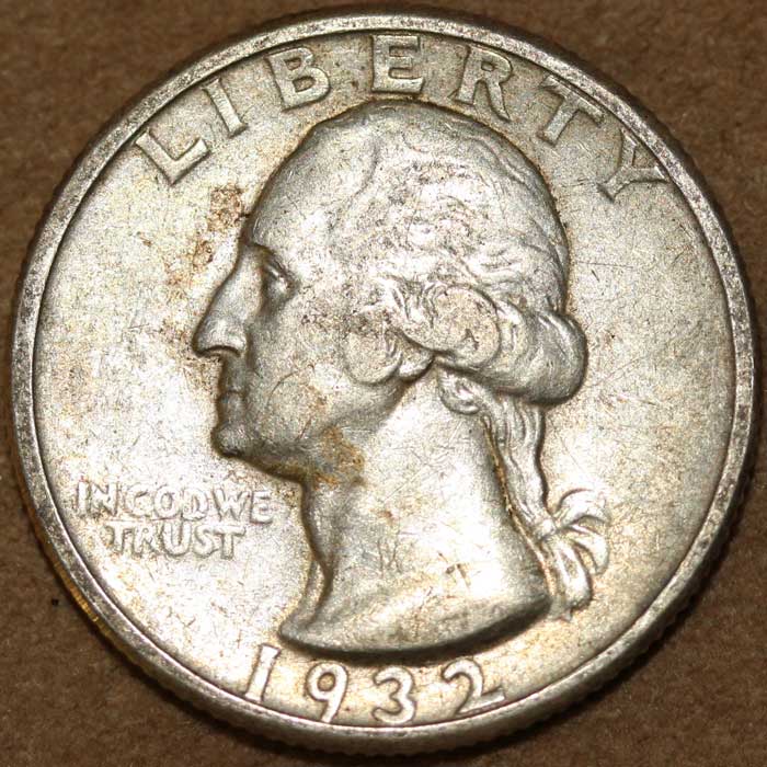 1932-D-Washington-Quarters---4-For-Grading-Help