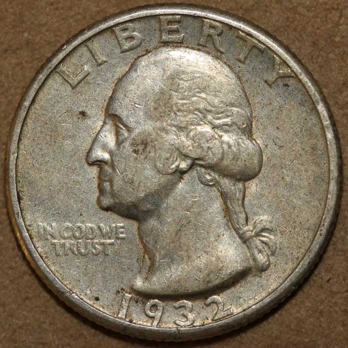 1932-D-Washington-Quarters---4-For-Grading-Help