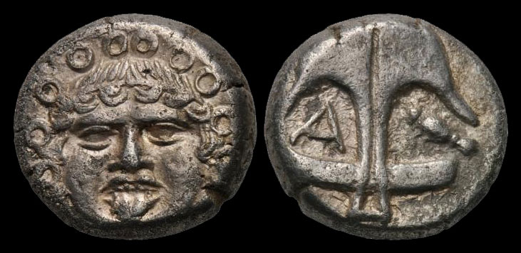 Thrace-Apollonia-Silver-Coin
