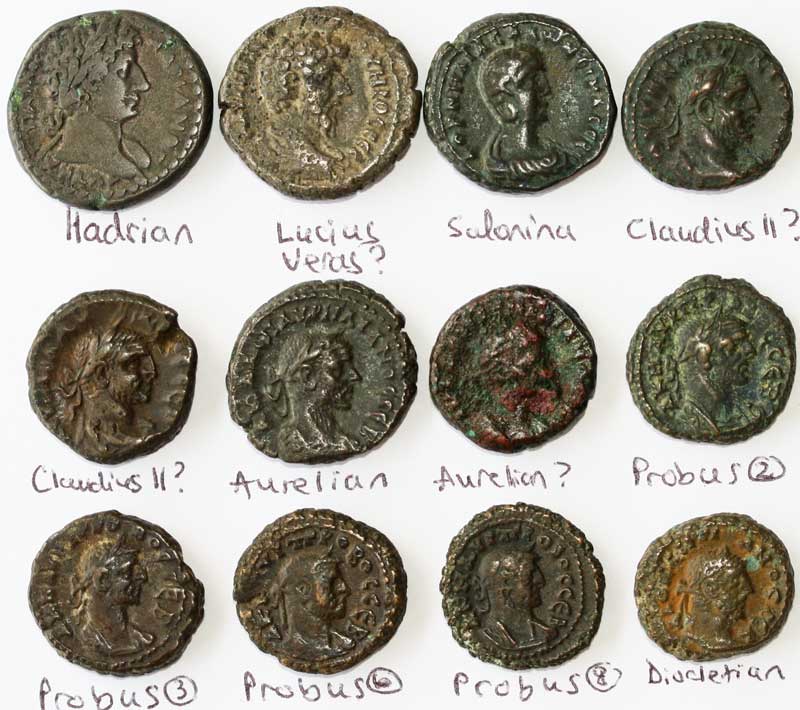 A-Dozen-Alexandrian-Potin-Tetradrachms