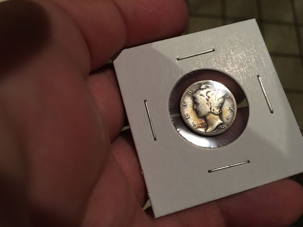 Toned-Mercury-Dimes;-My-Collection-And-Yours