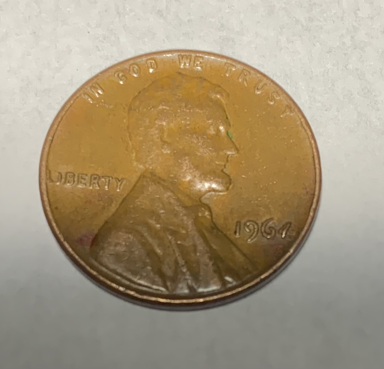 1964-P-Lincoln-Penny-Error-On-The-4,-In-1964?