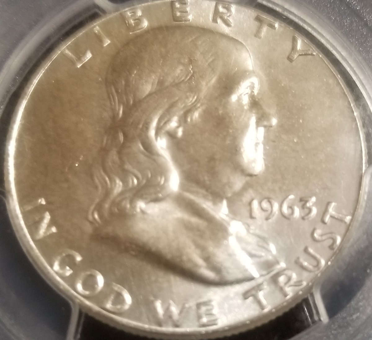 1963-Franklin-Half-To-Grade-PCGS-Coin