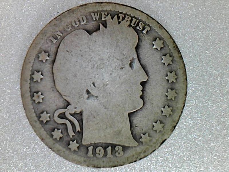 Newbie-W/Two-1913-Barber-Quarters-Inherited,-Only-484,000-Minted-But....