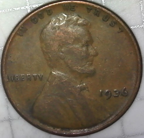 1936-Penny--Machine-Doubling-?