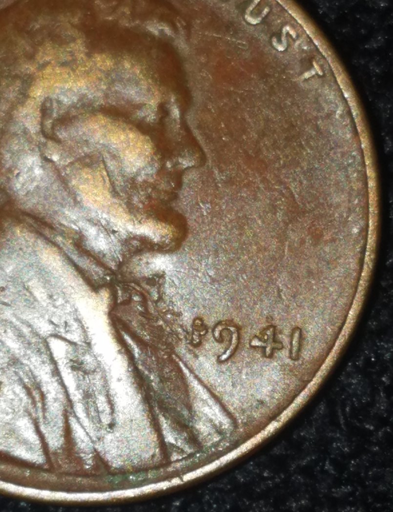 1941-Lincoln-Wheat-Penny-With-A-Lot-Going-On