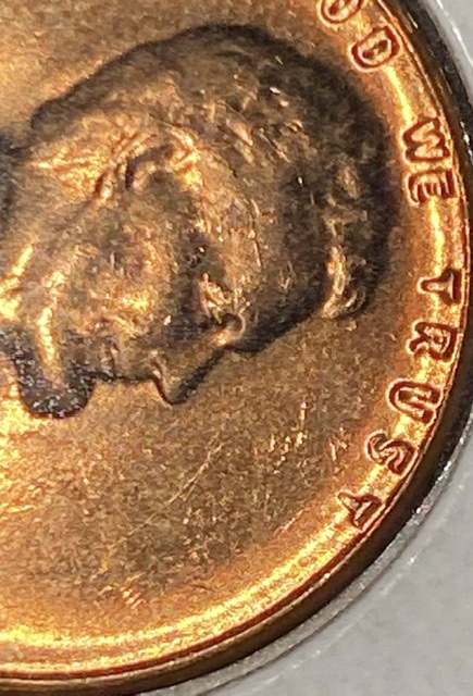 1956-P-Lincoln-Cent-Letters-On-The-Rim