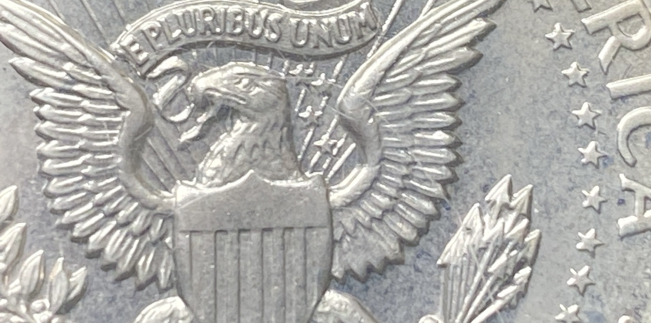 1964-Kennedy-Proof-Triple-Die-Accented-Hair