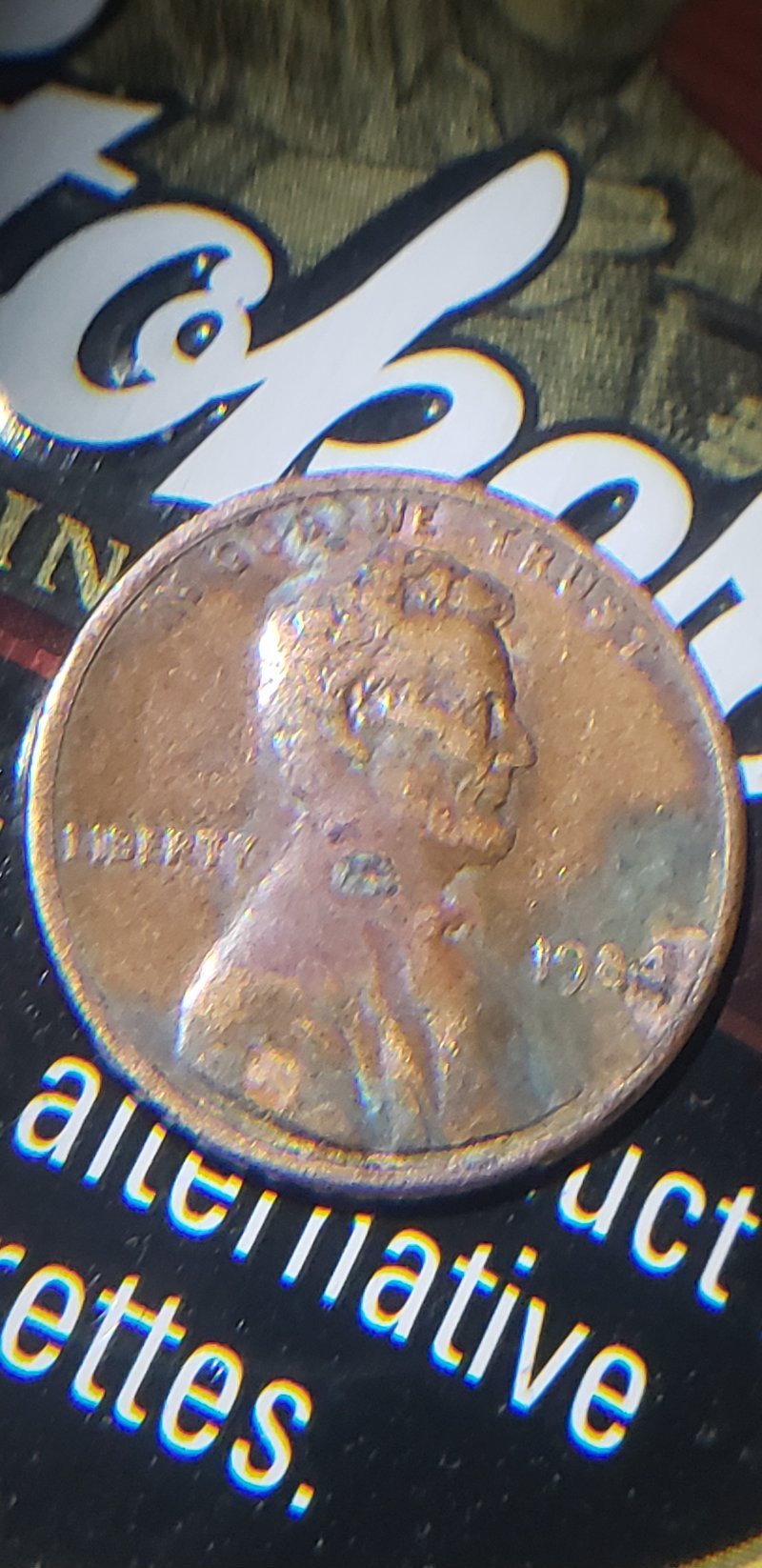 1984-Lincoln-Penny-Damaged-Or-Error