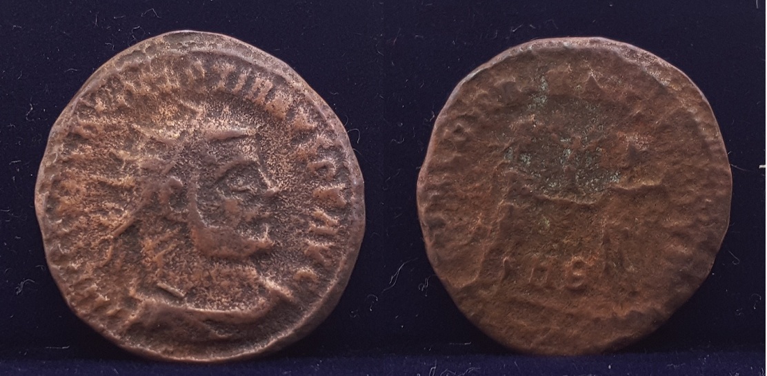 Help-With-Emperor-Diocletian---Bronze-Coin-From-Ad-284---305
