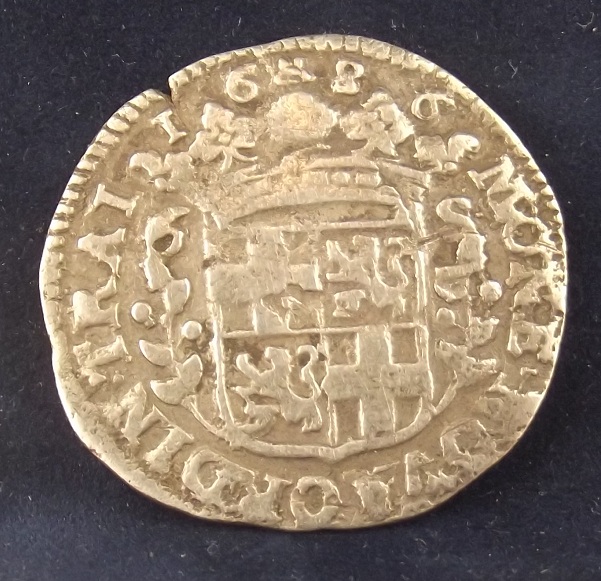 Old-Silver-Coin-Identification,-1686---Malta?-Netherlands?-6-Tari?