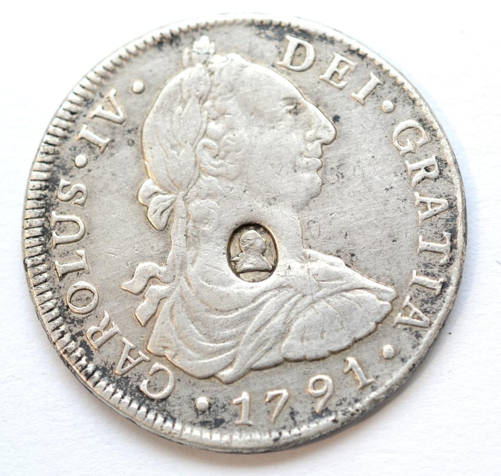 1791-8-Reale---Peru---Counterstamped