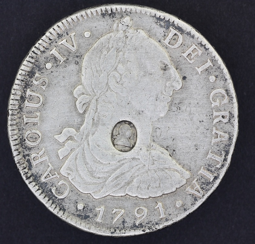 1791-8-Reale---Peru---Counterstamped