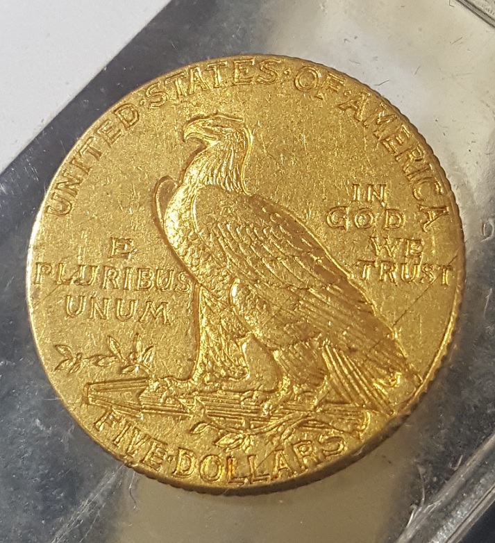 Indian-Head-1913-Half-Eagle-$5-Grade?