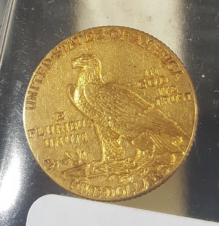 Indian-Head-1913-Half-Eagle-$5-Grade?