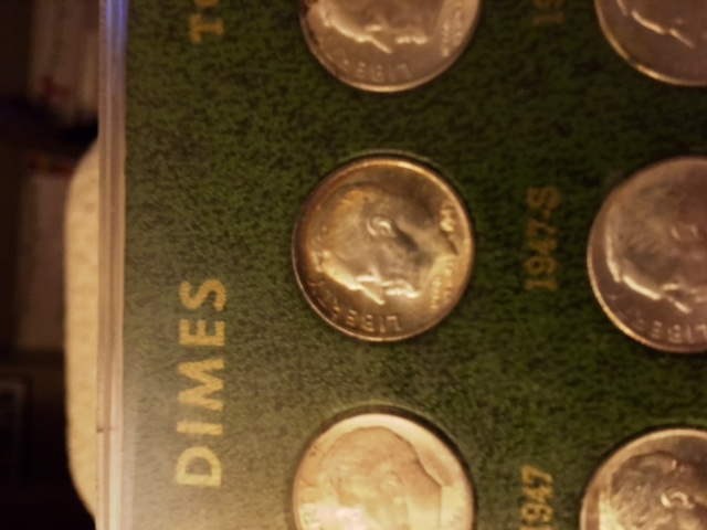 Almost-Complete-Set-Of-Roosevelts-In-A-1957-Holder-Sheet