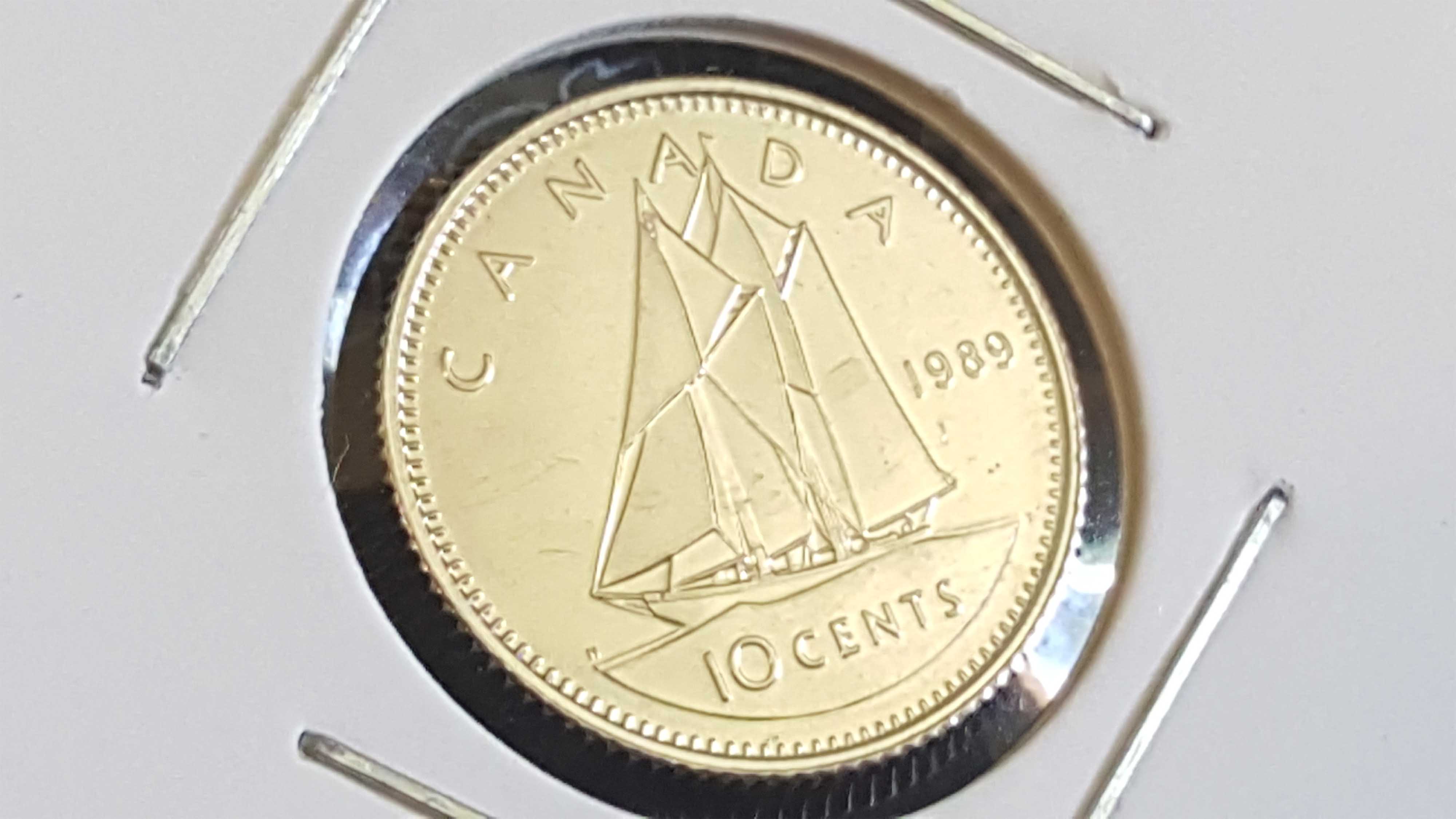 1996-Canadian-Near-6-Nickel-&-1989-Canadian-Dime!