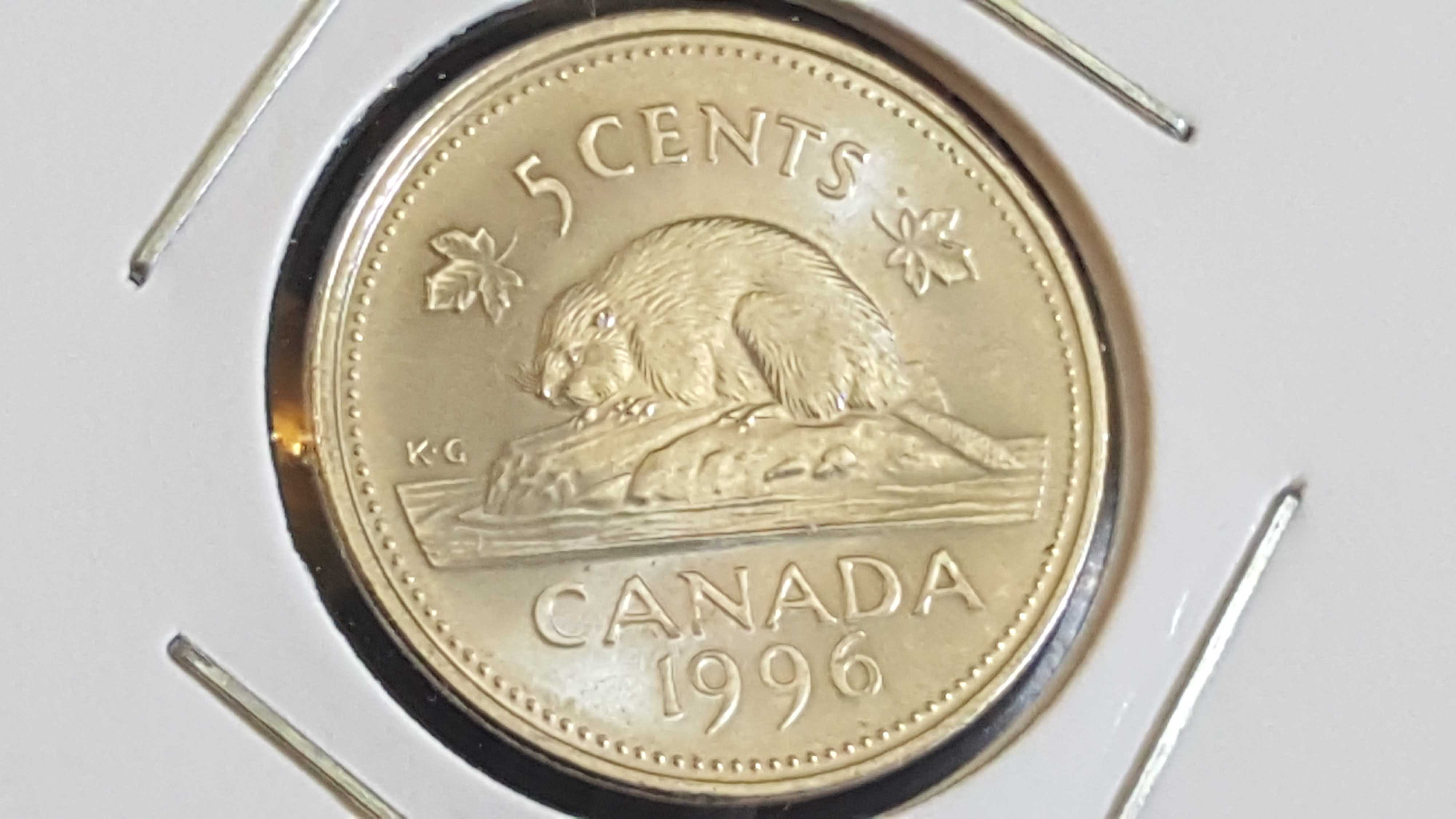 1996-Canadian-Near-6-Nickel-&-1989-Canadian-Dime!