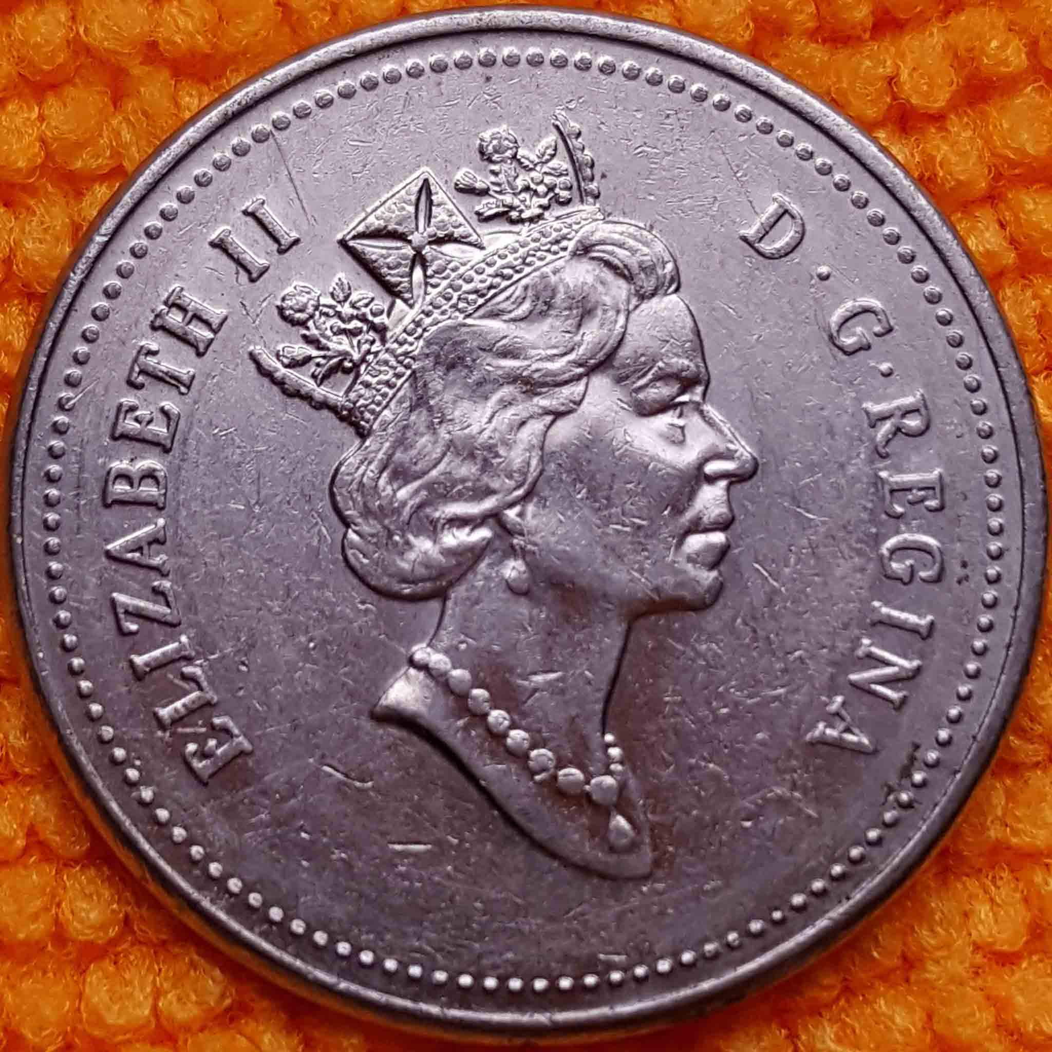 Three-1990-Bare-Belly-5-Cents-For-Grading