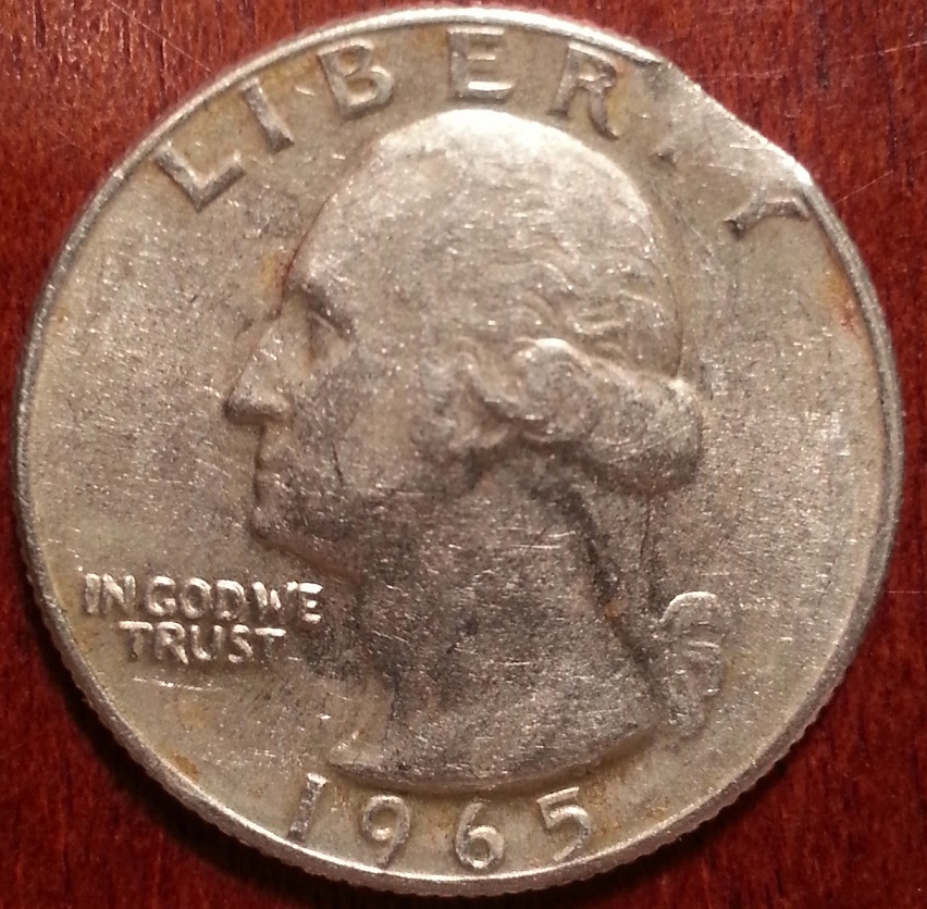 1965-P-Quarter-My-First-Clipped-Planchet?
