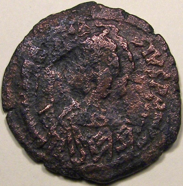 Anastasia-?-Half-Follis---Byzantine?