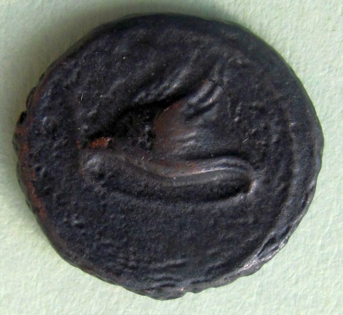 Roman-Coin---Winged-Pegasus-/-Winged-Cadeus-?