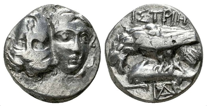 Diobol-From-Moesia,-Istros