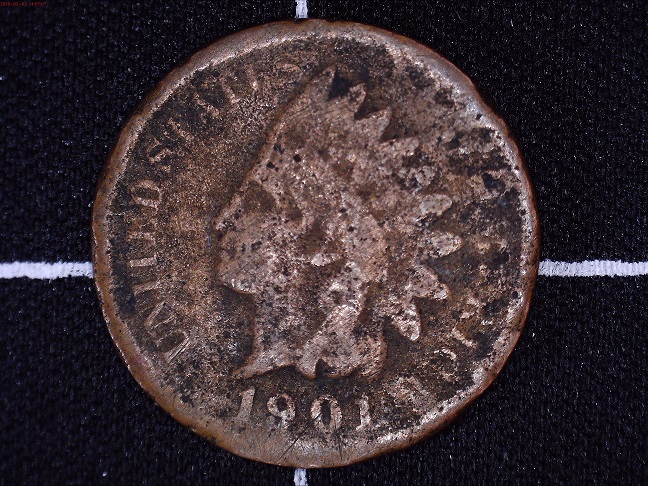 1901-Indian---In-A-Roll-Of-Pennies