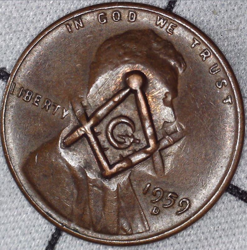Masonic-Counterpunched-1959-D-Lincoln-Cent-Question
