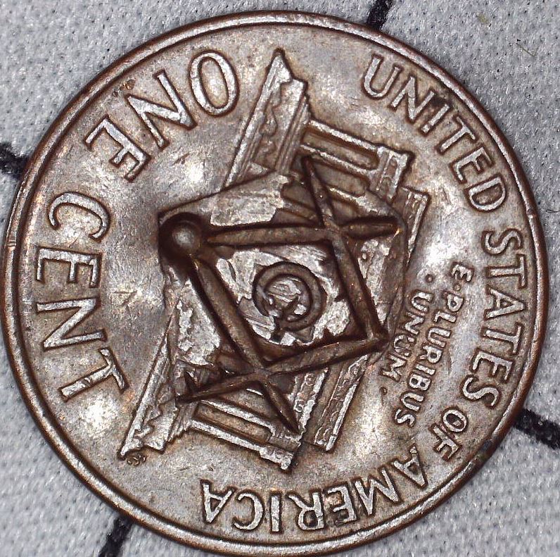 Masonic-Counterpunched-1959-D-Lincoln-Cent-Question