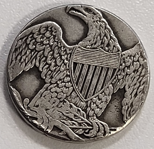 Seated-Liberty-Dollar-Struck-On-A-Shield-Nickel-Planchet