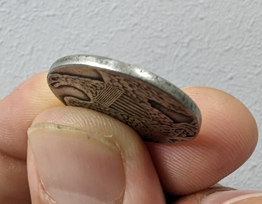 Seated-Liberty-Dollar-Struck-On-A-Shield-Nickel-Planchet