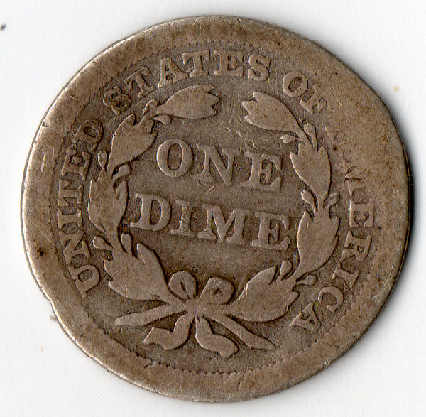 1853-Dime
