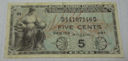 5-Cent-Military-Payment-Certificate