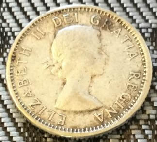 1964-Silver-10-Cent-For-Grading