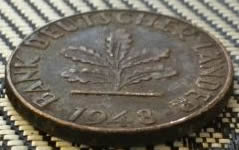 1-And-5-Pfennig-From-1948/9-For-Grading