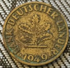 1-And-5-Pfennig-From-1948/9-For-Grading