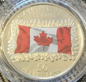 2015-Coloured-Flag-25-Cent-Straight-From-The-Mint.