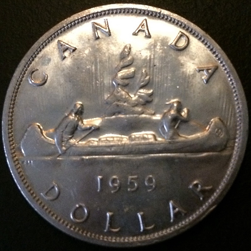 1959-Silver-1-Dollar-For-Grading!