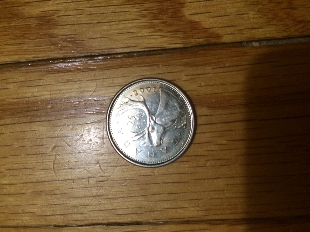 Almost-Mint-Condition-From-Coin-Roll-2001-P-25-Cents