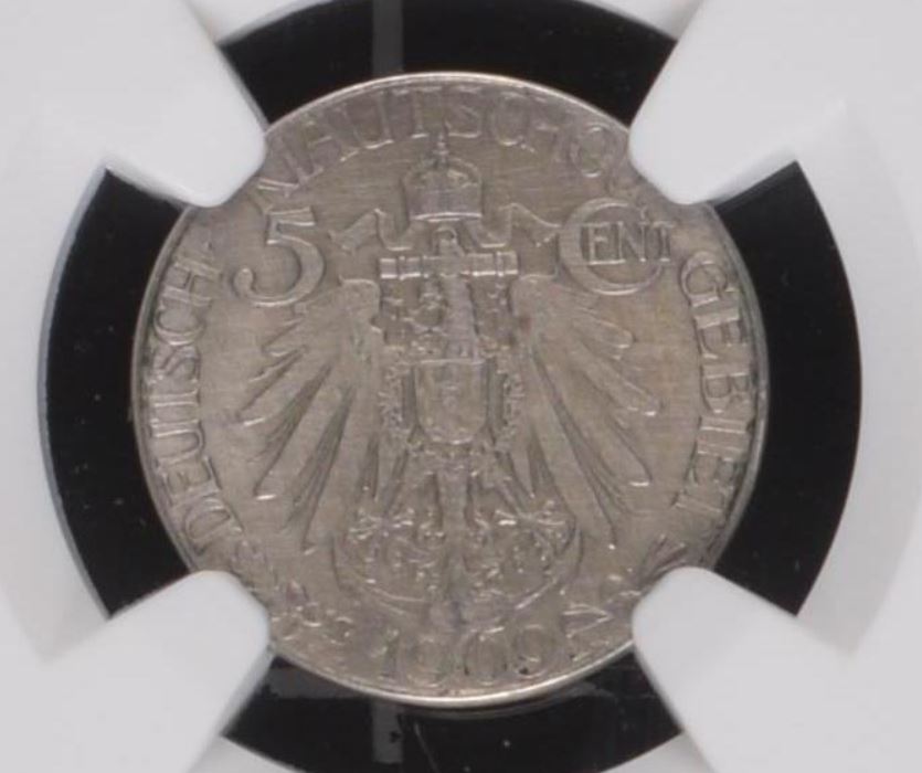 German-Kiau-Chau-5-Cent-AU-53
