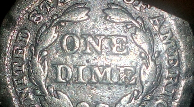 1853-One-Dime-Token,-Copy,-Original?