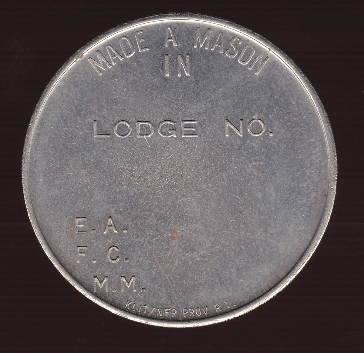 Masonic-Tokens,-Coins-And-Counter-Stamped-Pennies