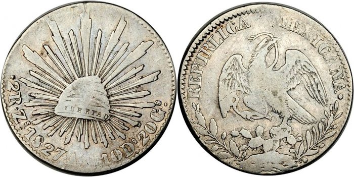 1827-Zacatecas-2-Reales-Error